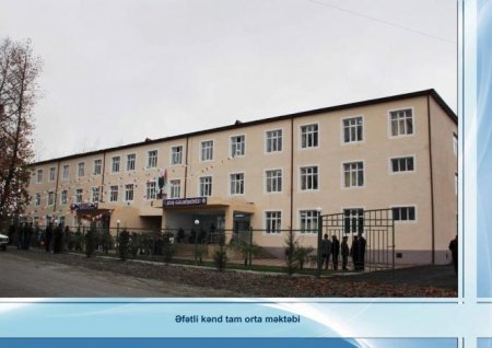 Ağdam rayonu Dövlət Proqramlarının icrası nəticəsində görkəmini köklü surətdə dəyişib